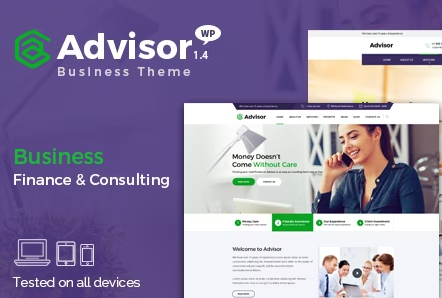 Advisor – WordPress Danışmanlık, İşletme, Finans Teması