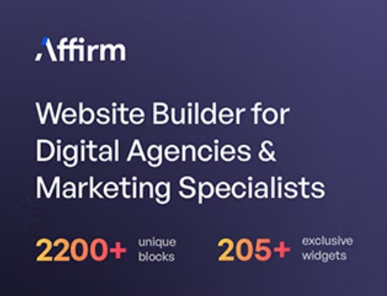 Affirm – WordPress Marketing & Dijital Ajans Teması