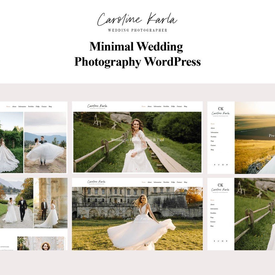 Ckarla – Fotoğrafçı WordPress Teması
