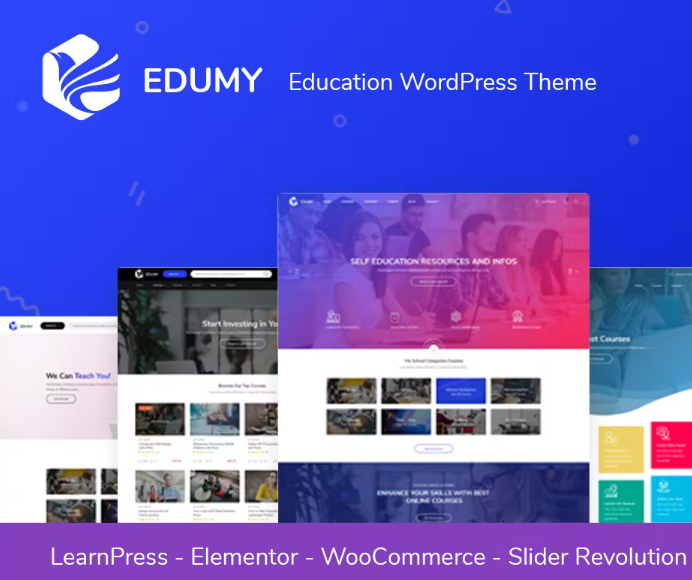 Edumy – WordPress LMS Online Eğitim & Kurs Teması