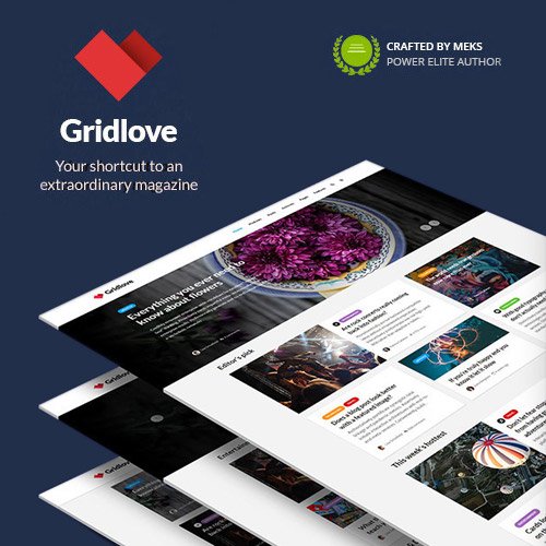 Gridlove – Haber ve Dergi WordPress Teması