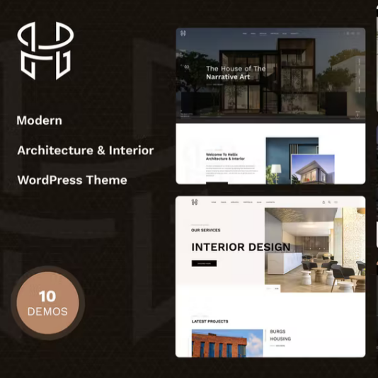 Hellix – WordPress Mimarlık Teması
