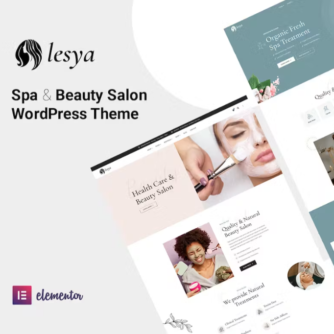 Lesya – WordPress Spa & Güzellik Salonu Teması
