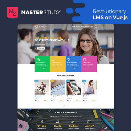 Masterstudy Education – LMS WordPress Teması