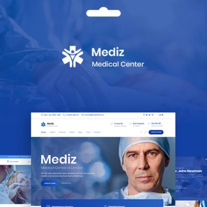 Mediz Premium WordPress Klinik Teması
