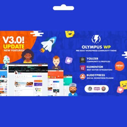 Olympus Premium WordPress Sosyal Medya Teması