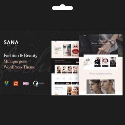 Sana Fashion WordPress Güzellik Salonu Teması