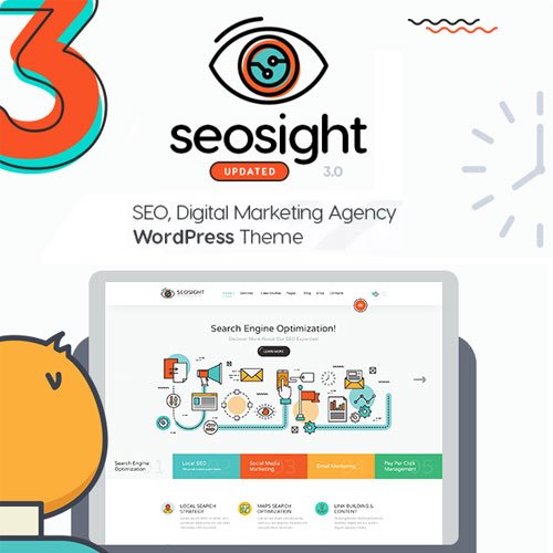Seosight – SEO, Dijital Pazarlama Ajansı WP Teması