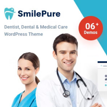 SmilePure – Dişci & Medikal Klinik WordPress Teması