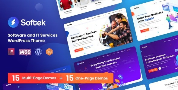 Softek – Software & IT Solutions WordPress Theme