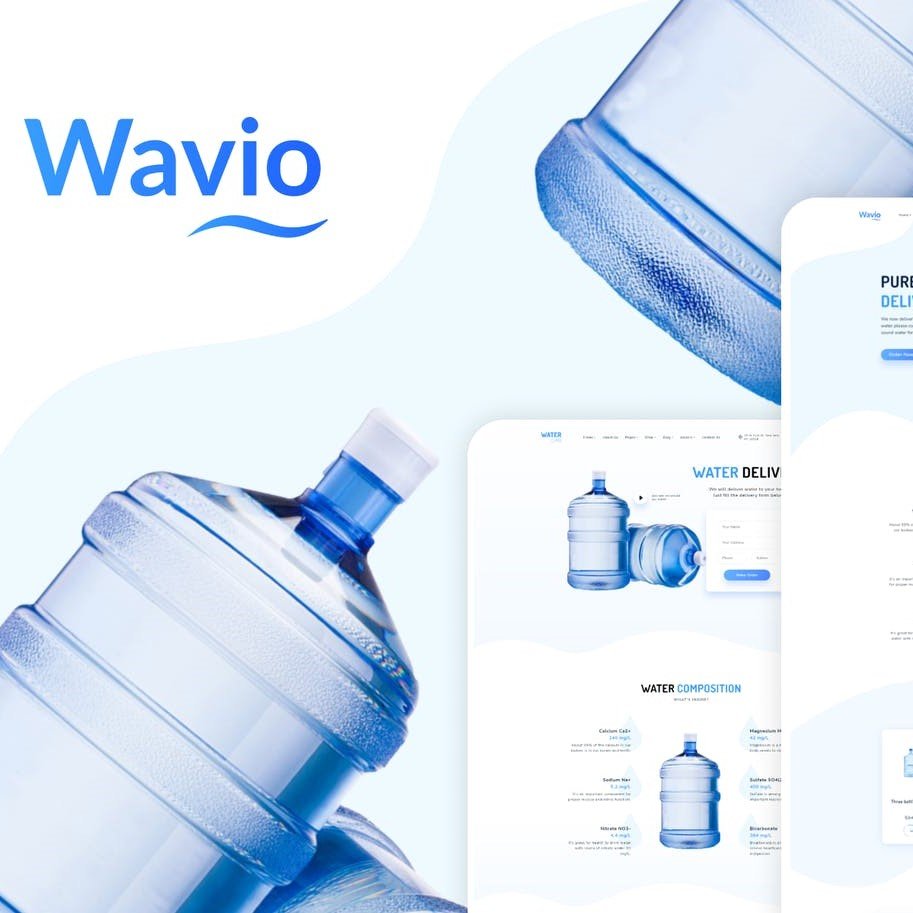 Wavio – Kurumsal Sucu WordPress Teması
