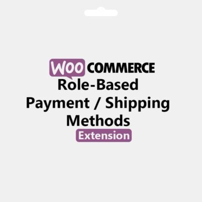 WooCommerce Role Based Payment Shipping WordPress Ödeme Eklentisi